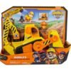 Spinmaster Paw Patrol Rubble & Crew Bark Yard Deluxe Bulldozer Vehicle