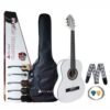 39" Classic Guitar - White Gloss